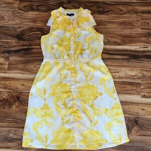 Banana Republic - Yellow Floral Dress Size 10